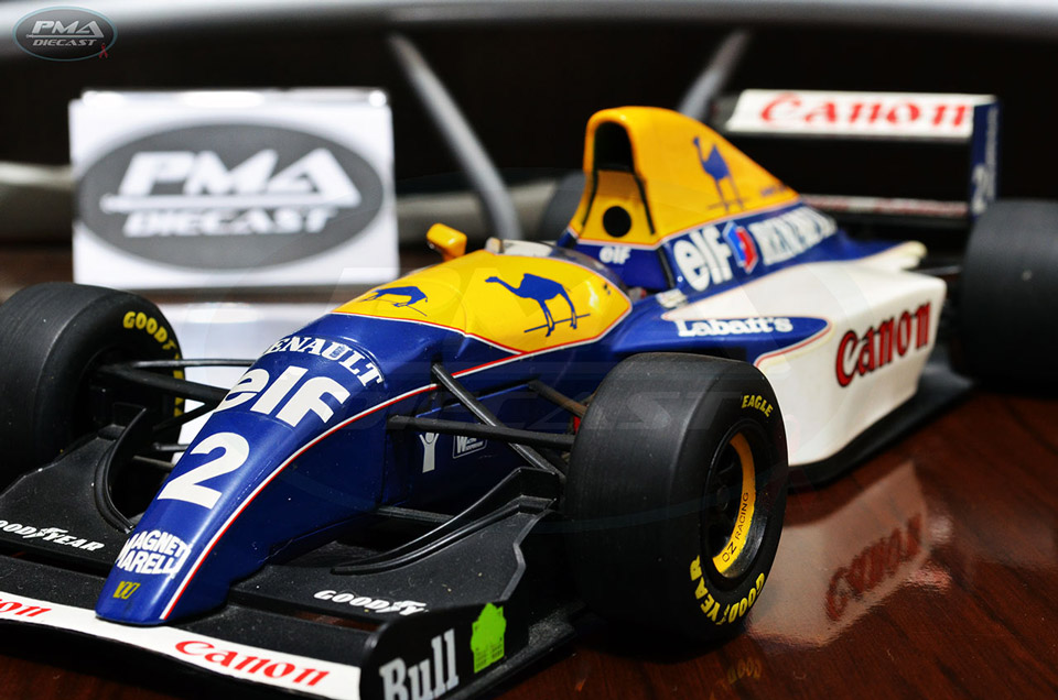 ALAIN PROST 1993 WILLIAMS FW15C 1:18